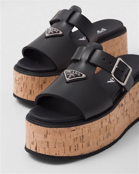 prada roping sandals|prada platform sandals.